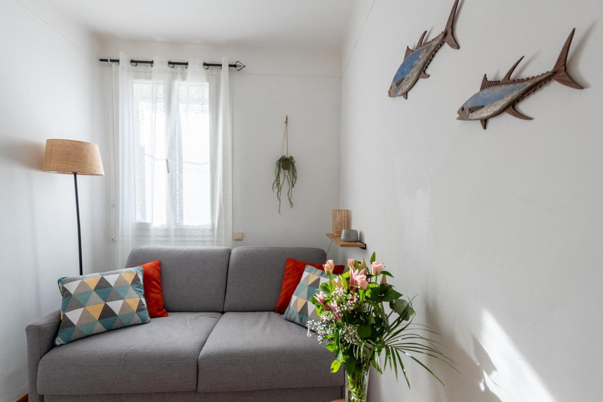 L'Echappee Bleue - Appt Pour 4 Vue Mer Ault Exterior photo