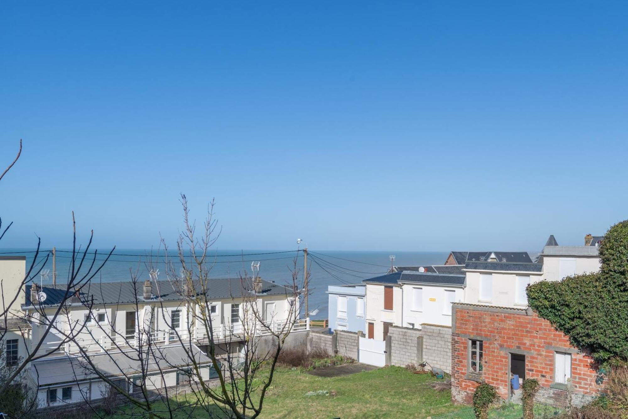 L'Echappee Bleue - Appt Pour 4 Vue Mer Ault Exterior photo